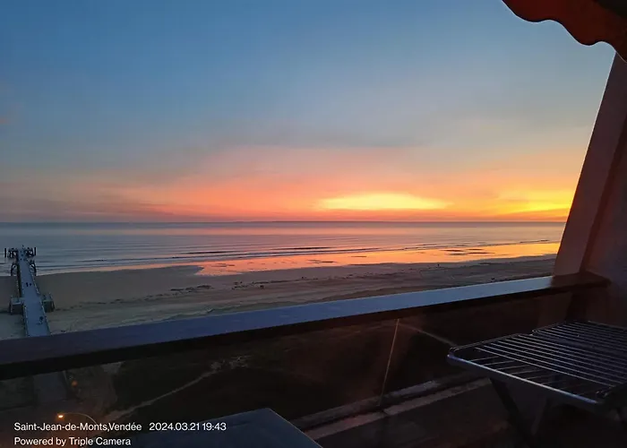 Tres Bel Appartement Acces Direct Sur Plage, Vue Sur Mer - 2 Pieces - 4 Pers